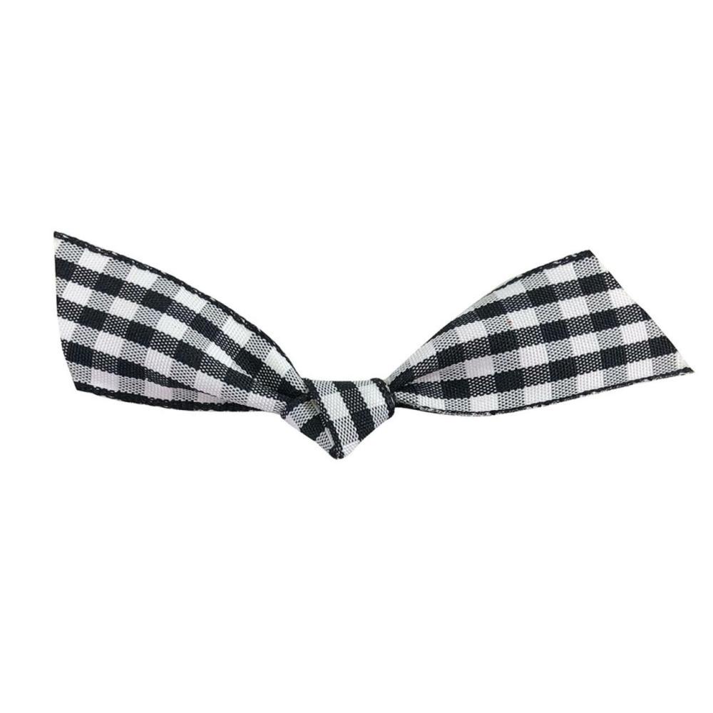 Premade Bows | 7/8″ Gingham Check Twist Tie Flair Bows, 100ct. Premade Bows Premade Bows