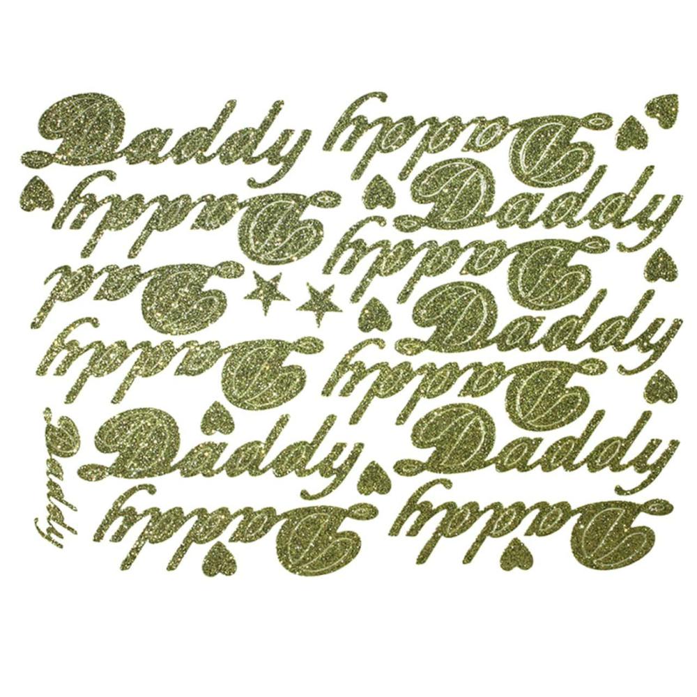 Ribbon Tools & Accessories | Daddy Gold Standard Script Stickers Ribbon Ribbon Tools & Accessories