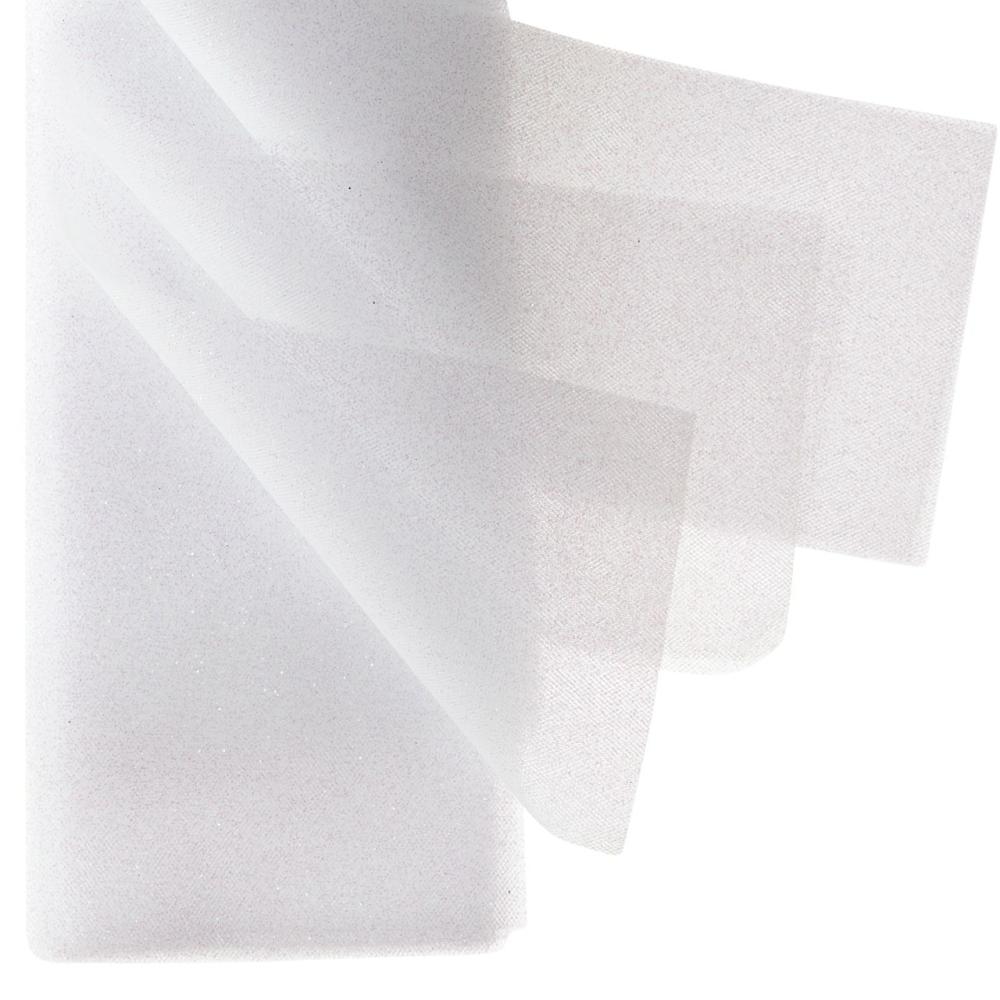 Tulle | White Irish Pre-Cut Tulle Strips Ribbon Tulle